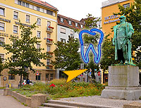 Unsere Zahnarztpraxis Ecke Bismarckplatz Mannheim, Nähe Hauptbahnhof - Wasserturm