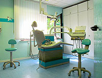 Behandlungszimmer 2 der Zahnarztpraxis A. Lassman in Mannheim Hbf - Wasserturm